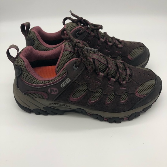 Merrell Ridgepass Select Dry Expresso/Blushing low hiking boots, size 7 - Picture 2 of 8